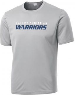 Sport-Tek S/S Crew Tee - Silver